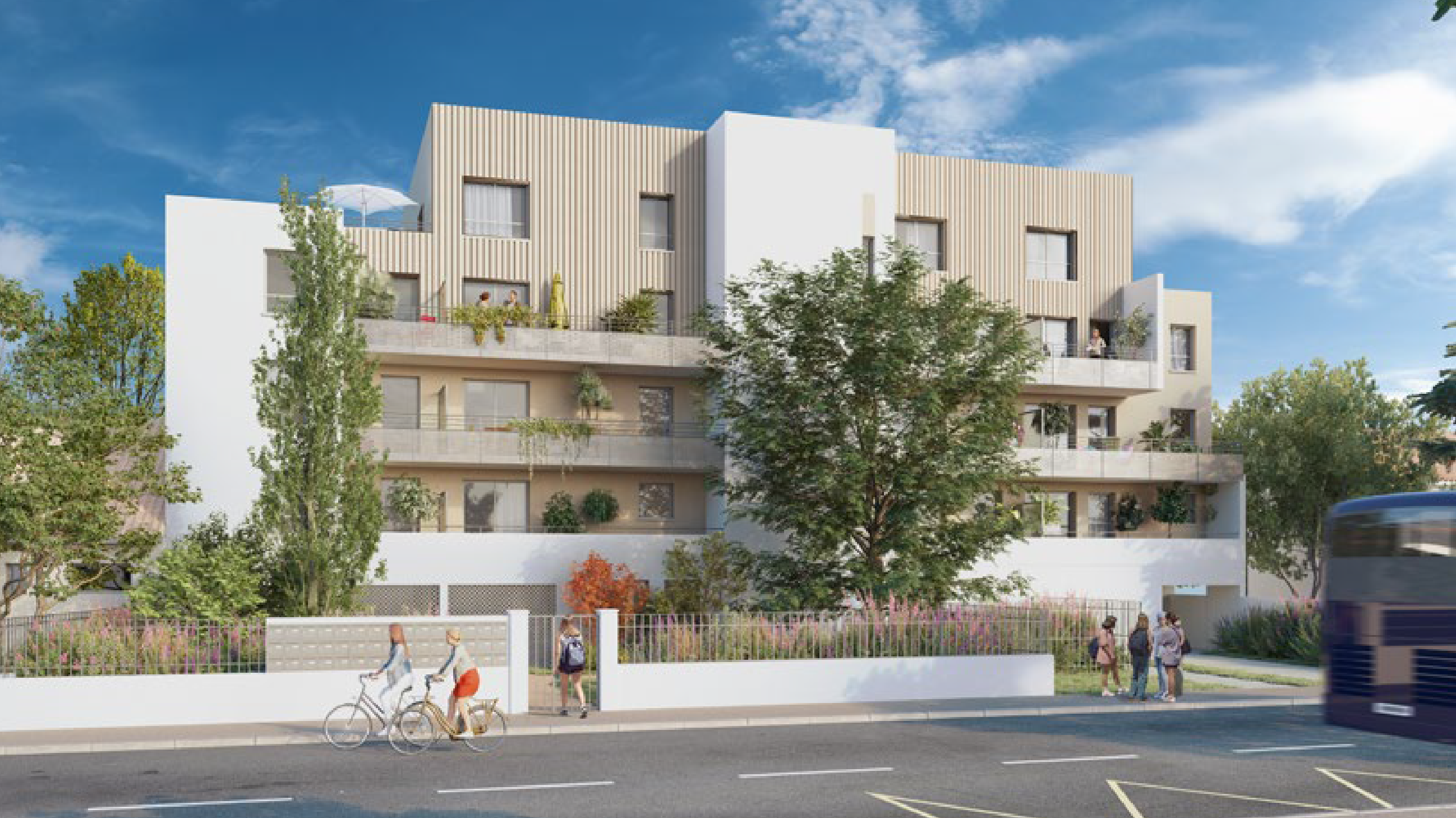 Résidence Community – façade extérieure